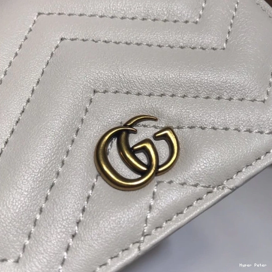 Hyper Peter GUCCI Marmont card case GG wallet 0810